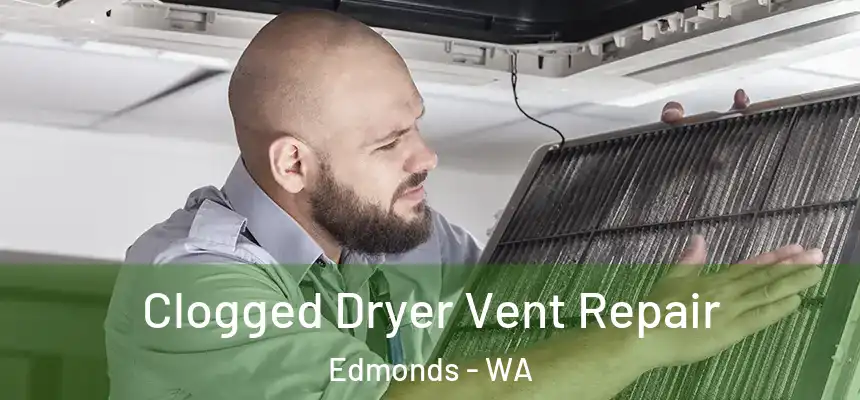  Clogged Dryer Vent Repair Edmonds - WA